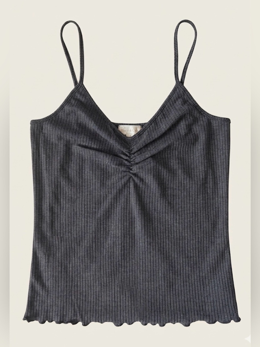 Hem & Thread Ribbed Tank NWT - Picture 2 of 4